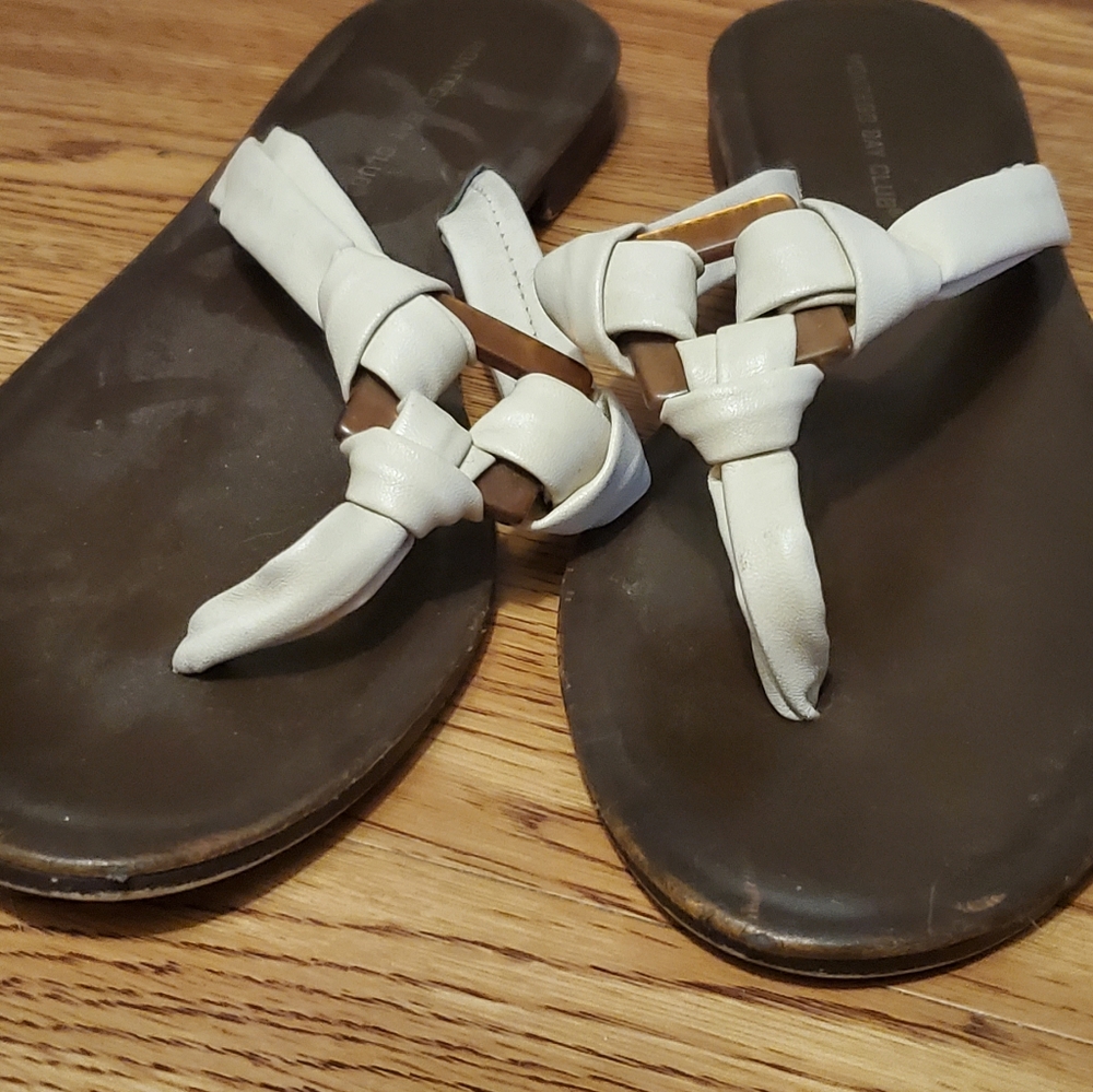 Cream Sandals